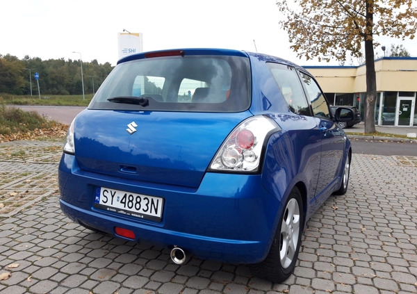 Suzuki Swift cena 12600 przebieg: 211000, rok produkcji 2007 z Bytom małe 326